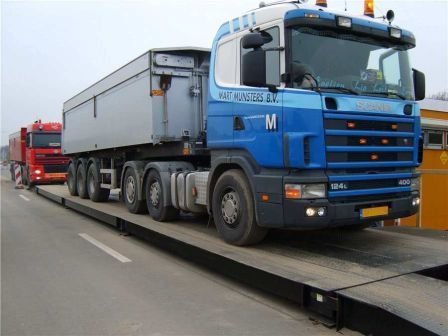 Weight Scale Bridge truck